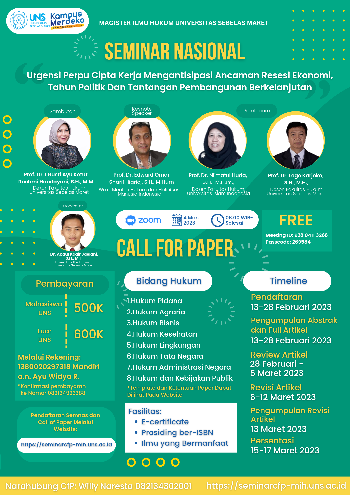 Seminar Magister Ilmu Hukum Universitas Sebelas Maret Surakarta